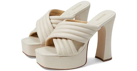 michael kors white portia sandal|michael kors birkenstock sandals.